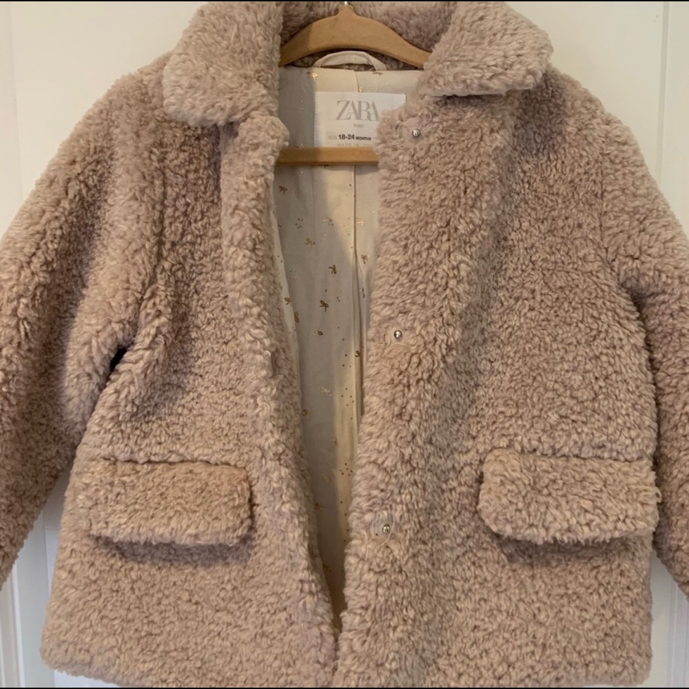 Zara Furry Coat